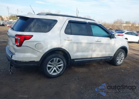 2018 Ford Explorer Xlt z USA, uszkodzony, nr VIN 1FM5K8DH1JGA33723